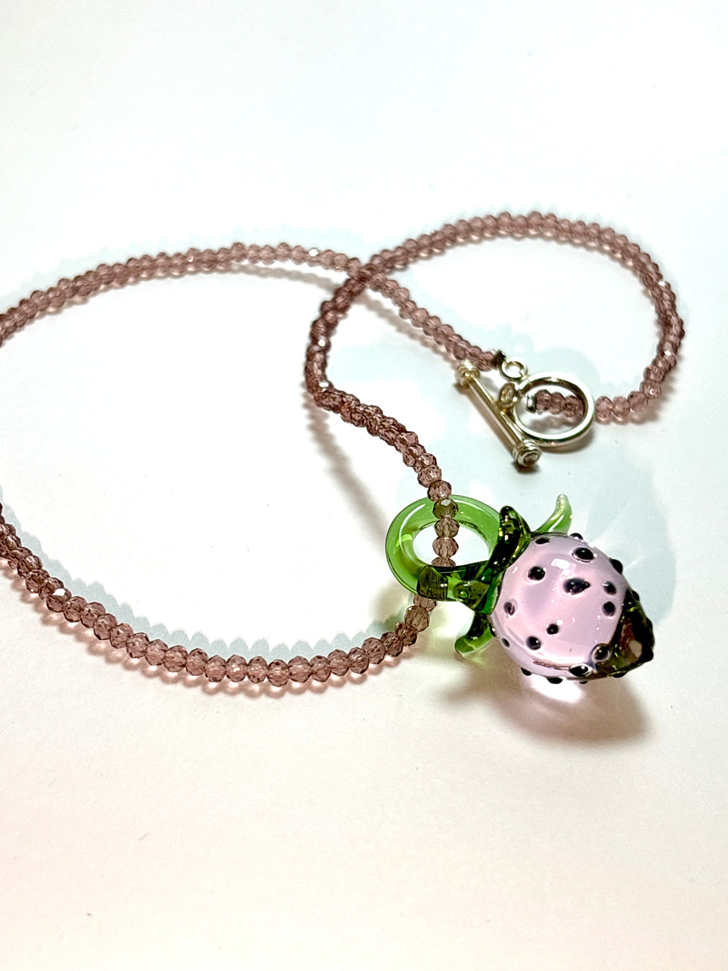 Caviar fruit necklace