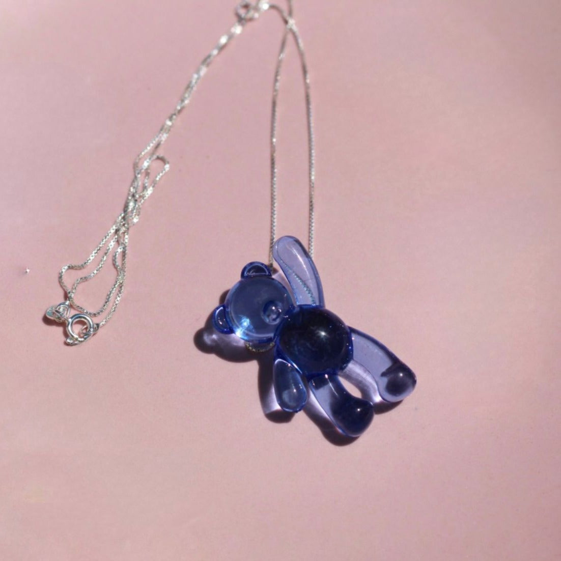 Collar TEDDY BEAR PLATA .925