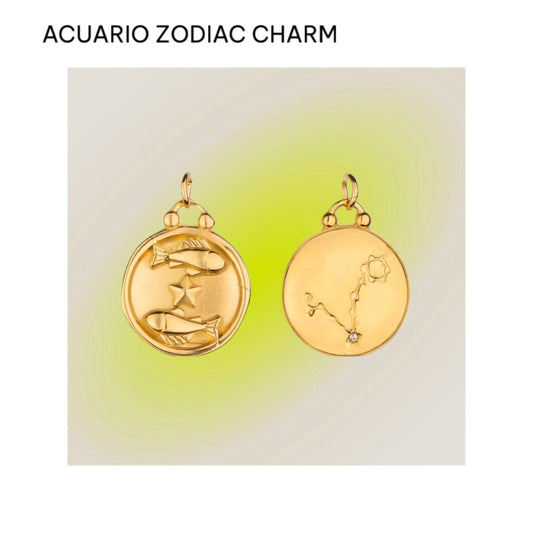 ACUARIO ZODIAC CHARM