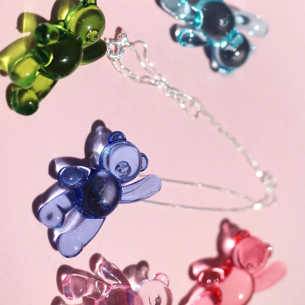 Collar TEDDY BEAR PLATA .925