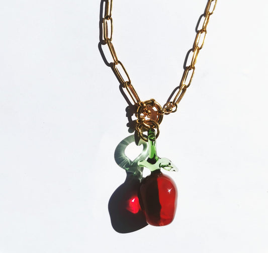 APPLE OF MY EYE NECKLACE